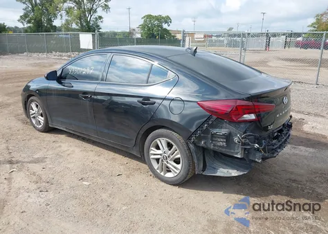 2019 Hyundai Elantra Value Edition из США, поврежденный, VIN 5NPD84LF4KH444862